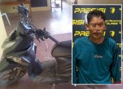 Pelaku Curanmor di Batu Hapu Tapin Berhasil Diringkus di Hatungun