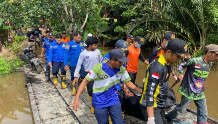Dua Hari Dinyatakan Hilang, Warga Desa Amparaya HSS Ditemukan Meninggal Dunia di Sungai