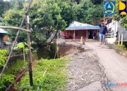 Gerak Cepat, Dinas PUTR HSS Segera Tangani Jembatan Hanyut dan Jalan Ambles