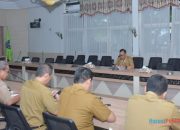 Antisipasi Resiko Bencana, Pemkab HSS Gelar Rapat Terbatas Bersama Instansi Terkait