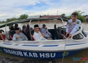 Penuh Kekhusyukan, Bupati dan Wakil Bupati HSU Terpilih Ikuti Acara Haul Guru Danau