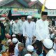 Sekda HSU, Adi Lesmana saat menghadiri haul perdana Guru Danau di Kecamatan Danau Panggang. (Foto : Istimewa)