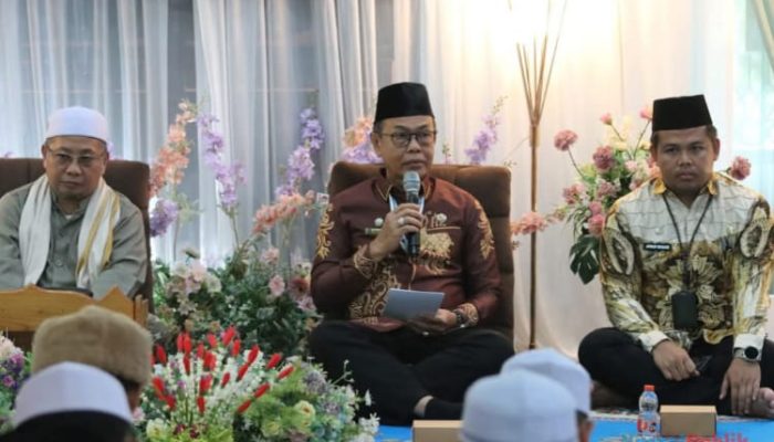 Sekda HSS Hadiri Peringatan Isra Mi’raj dan Haul Guru Sekumpul yang Digelar DPD AGPAII HSS