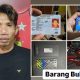 AI (36), pelaku pencurian di Tapin beserta barang bukti. (Foto : Humas Polres Tapin)