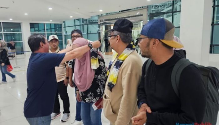 Tiba di Banjarmasin, Delegasi Wartawan Malaysia Ikut Hadiri HPN 2025 Kalsel