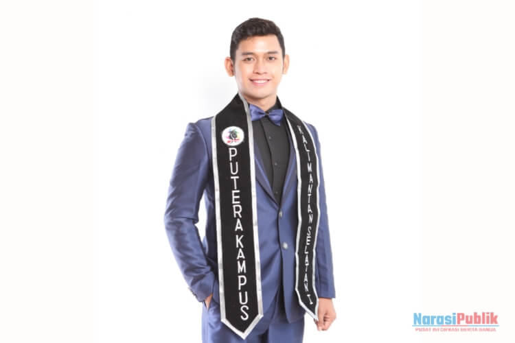 Ahmad Jaini, mahasiswa Institut Agama Islam (IAI) Darul Ulum Kandangan, Kabupaten HSS akan mewakili Provinsi Kalsel di tingkat nasional ajang Putera Puteri Kampus Indonesia (PPKI) tahun 2025. (Foto : Istimewa)