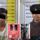 AT (17) dan FZ (23) tersangka kasus narkoba yang berhasil diringkus jajaran Satnarkoba Polres Tapin. (Foto : Humas Polres Tapin)
