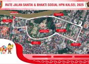 Doorprize Mewah Menanti, Ribuan Peserta Siap Ikuti Jalan Sehat HPN 2025 Kalsel