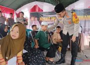 Berbagi Kebahagiaan, Polres HSS Santuni Puluhan Anak Yatim Piatu Daha Selatan