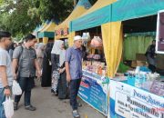 Bupati HSS Kunjungi Pasar Kuliner Ramadhan, Pedagang Puas Atas Hasil Yang Didapat