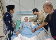 Hasnuryadi Sulaiman Besuk Ketua Umum Barito Putera Gusti Rusdi Effendi Yang Terbaring Sakit