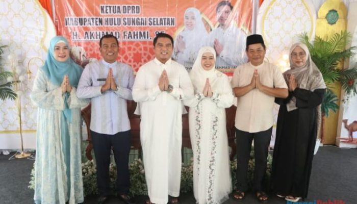 Ketua DPRD HSS Gelar Open House dan Halal Bihalal Idulfitri 1446 Hijriah