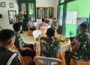 Perkuat Sinergitas TNI-Polri, Subdenpom VI/2-1 Kandangan Gelar Coffee Morning