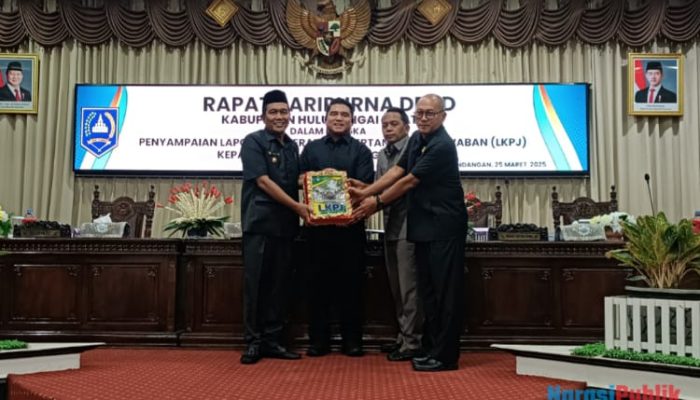 Terima LKPJ 2024, DPRD HSS Apresiasi Capaian Pembangunan
