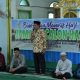 Wabup HSS, Suriani memberikan sambutan pada acara pembukaan bimbingan manasik haji di Kecamatan Daha. (Foto : Diskominfo HSS)