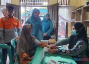 Dukung Peningkatan Kesehatan, PT AGM Gelar Pengobatan Gratis Lansia dan Berikan Makanan Tambahan Balita