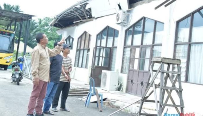 Gedung Kesenian Ambruk, Bupati HSS Tegaskan Akan Segera Lakukan Renovasi