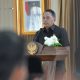 Wakil Ketua I DPRD HSS, Husnan, saat memberikan sambutan pada acara Musrenbang RKPD tingkat Kabupaten HSS tahun 2026. (Foto : Istimewa)