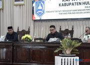 Paripurna DPRD, Pemkab HSS Tanggapi Ranperda Inisiatif Perlindungan Lahan Pertanian Pangan Berkelanjutan