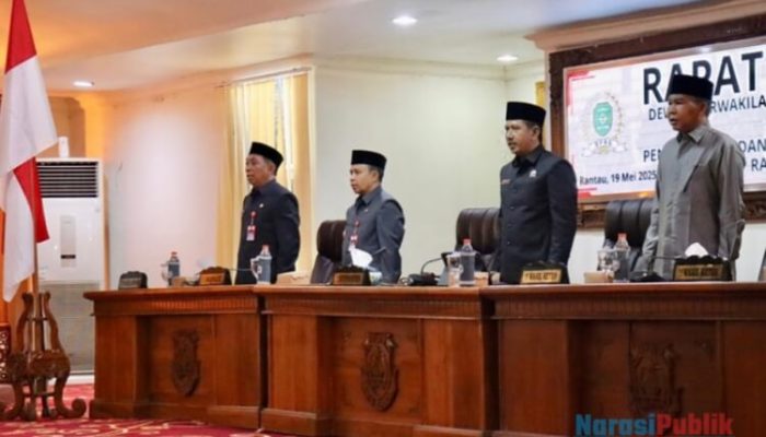 Serahkan Ranperda RPJMD 2025–2029 ke DPRD, Bupati Tapin Komitmen Pembangunan Terarah dan Terintegrasi