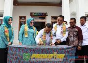 100 Hari Kerja, Bupati dan Wabup Tapin Resmikan Kantor Baru Desa Pantai Cabe