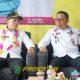 Wakil Bupati Tapin, H. Juanda (Kanan) dan Sekda Tapin, Sufiansyah (Kiri) saat menghadiri rakor lintas sektor di Desa Kambang Habang, Kecamatan Salam Babaris. (Foto : Prokopim Tapin)