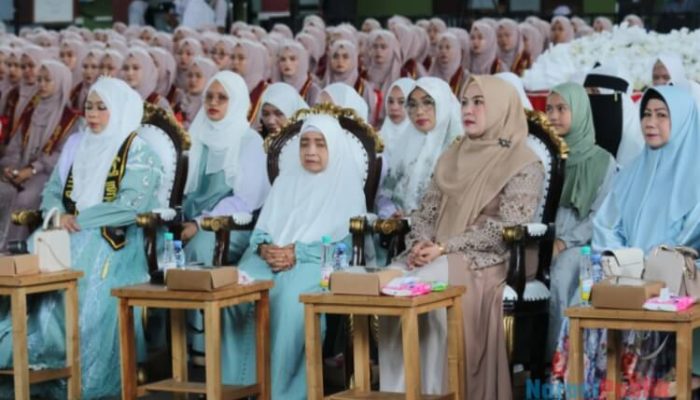 Ketua TP PKK HSS Hadiri Syukuran Kelulusan 184 Santriwati Ponpes Dalpa Kandangan