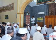 Bupati HSS Laksanakan Salat Idul Adha Bersama Warga di Masjid Agung Taqwa Kandangan