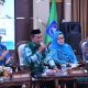 Bupati HSS, Syafrudin Noor saat mengikuti verifikasi lapangan Hybrid KLA tahun 2025. (Foto : Diskominfo HSS)