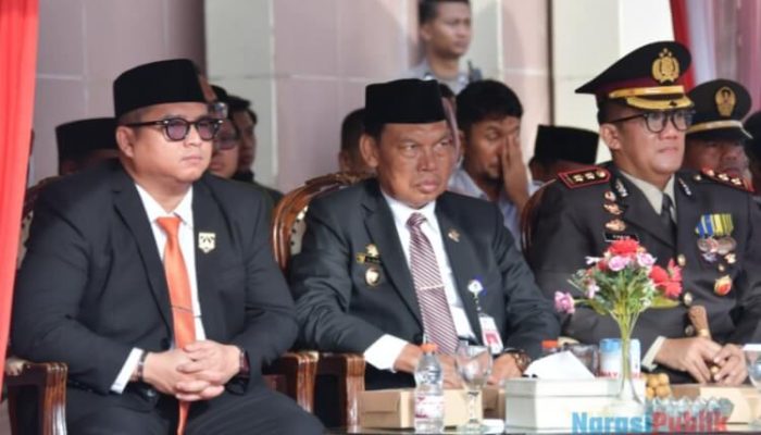 Ketua DPRD HSS Hadiri Upacara Hari Bhayangkara ke-79, Dukung Sinergi Polri dan Pemda