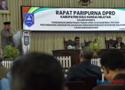 Fraksi DPRD HSS Paparkan Pandangan Umum Ranperda LKPj APBD 2024