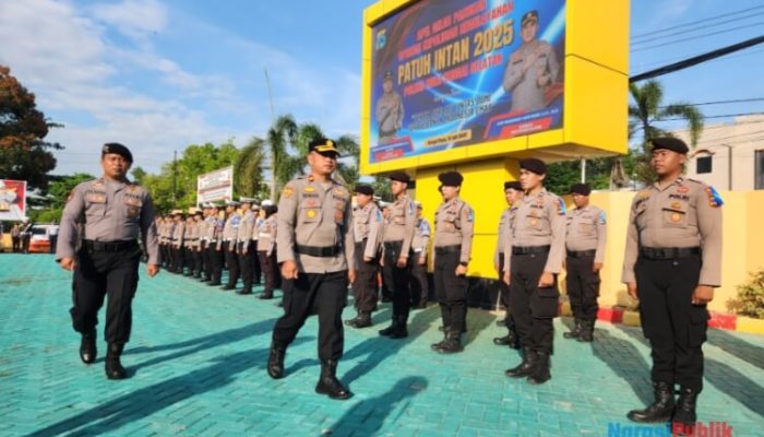 Operasi Patuh Intan 2025 Resmi Dimulai, Polres HSS Fokus Tertib Lalu Lintas dan Penindakan Tilang Elektronik