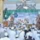 Bupati HSS, Syafrudin Noor saat memberikan sambutan di acara haul ke-165 Syekh Sa’duddin atau Datu Taniran di Masjid Sa’adah Taniran Kubah. (Foto : Prokopim HSS)