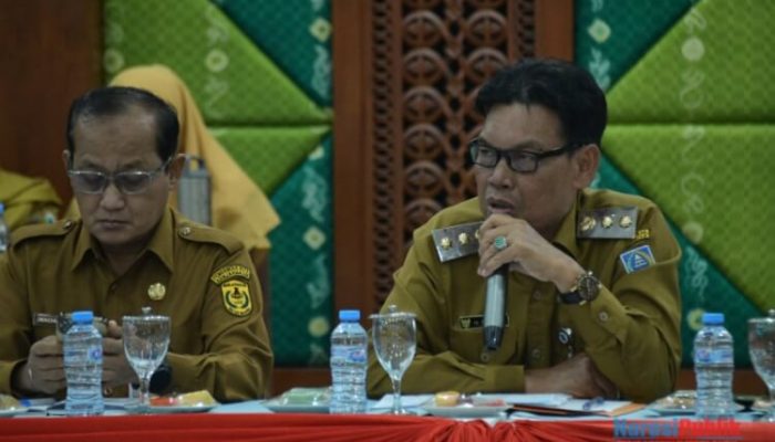 Sinergi Tangani Kebakaran Hutan dan Lahan, Wabup HSS Hadiri Rakor Karhutla Kalsel