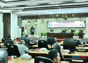 Wabup HSS Hadiri Paripurna Tanggapan Fraksi Terhadap Ranperda Pembentukan Susunan Perangkat Daerah
