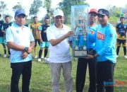 Sambut HUT RI 2025, Wabup HSS Suriani Buka Turnamen Gala Desa Ke-9 Se-Bamban