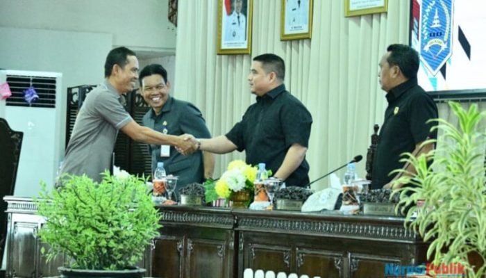 Tanggapi Ranperda Perangkat Daerah, Tujuh Fraksi DPRD HSS Sampaikan Pandangan Umum