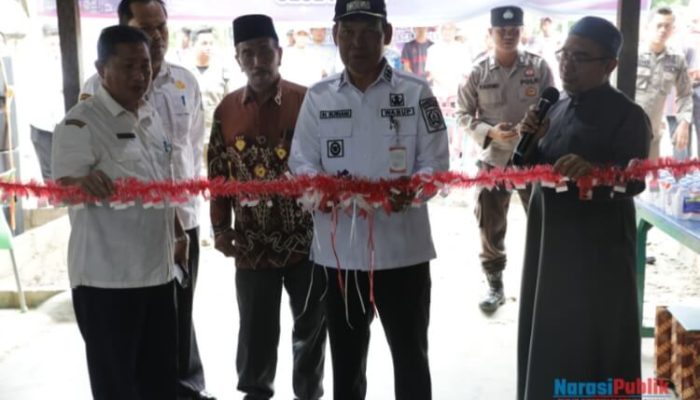 Wabup HSS Resmikan RMU Elevator Penggilingan Padi Dua Saputra di Desa Mandala