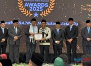 Bupati HSS Raih Penghargaan Baznas Award 2025 Kategori Kepala Daerah Pendukung Utama Zakat