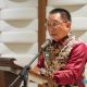 Wakil Bupati Tapin, H. Juanda saat membuka FGD Peningkatan Kualitas Penyusunan Laporan Keuangan Pemerintah Daerah, di Jakarta. (Foto : Prokopim Tapin)