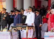Bupati Yamani Pimpin Upacara Peringati HUT Ke-80 RI di Tapin