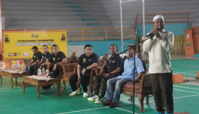 Bupati Syafrudin Noor Hadiri Final Turnamen Bulutangkis HSS Open 2025