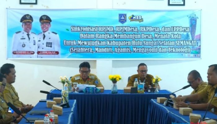 Pemkab HSS Sinkronkan RPJMD, RPJMDes, dan IPPD untuk Wujudkan Pembangunan Desa Terarah