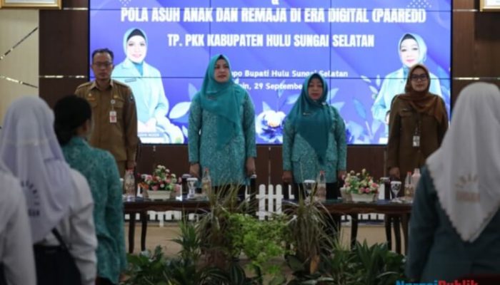 Perkuat Pembinaan Generasi Muda, TP PKK HSS Gelar Penyuluhan PAR dan PAAREDI