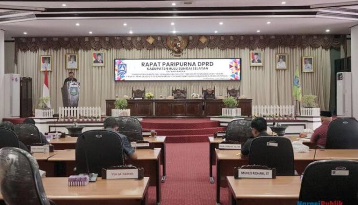 Pemkab HSS Jawab Pandangan Fraksi DPRD Terkait Ranperda Penanaman Modal