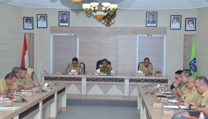 Pemkab HSS Gelar Rakor Jaga Kondusivitas Daerah
