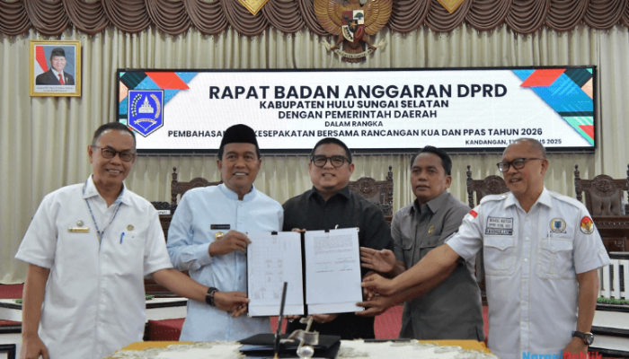 Banggar DPRD Hulu Sungai Selatan Setujui KUA-PPAS 2026 Rp2,1 Miliar