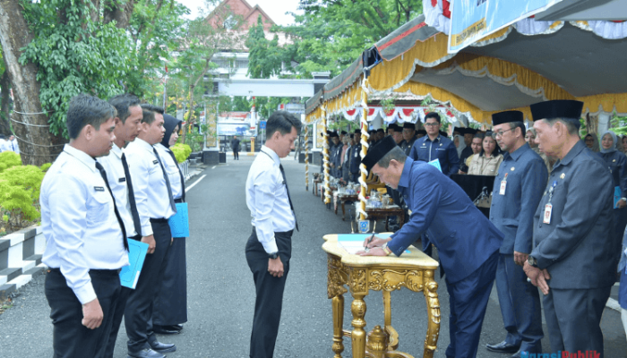 Bupati HSS Lantik 791 PPPK Formasi 2024 Tahap I