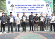 Dukung Ketahanan Pangan, Pemkab HSS Salurkan Beras Program Asli Bertani