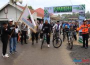 Wabup HSS Ikuti Fun Bike dan Bazaar Amal Ponpes Minhajul Abidin